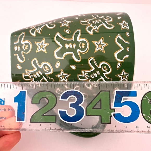 Gingerbread Men, Women & Stars Barista Mug 2001 Starbucks, New with Original Box - Picture 11 of 13